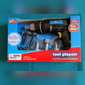 Play Right Power Screwdriver Tool Playset